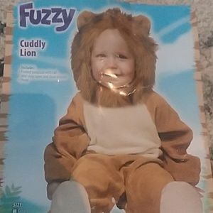 Lion costume (6-12 months)